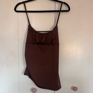 GAZE backless cami